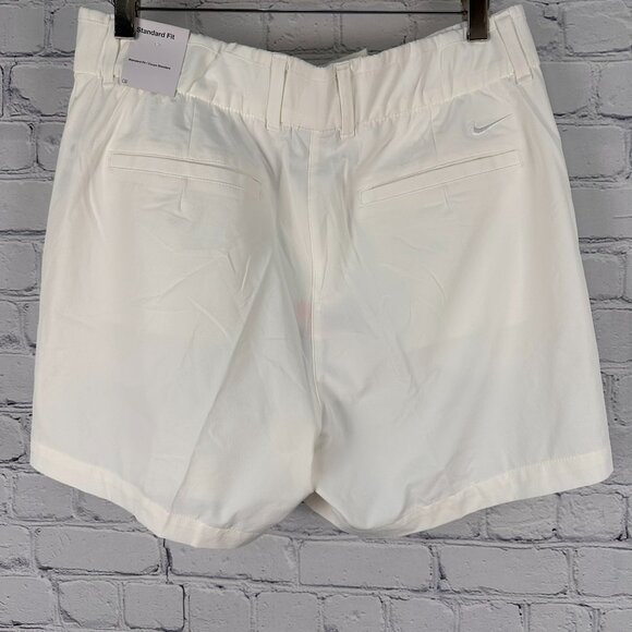 Nike Women's Dri-Fit Victory 5" Standard Fit Stretch Golf Short, Size L, White - Picture 5 of 11